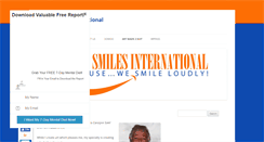 Desktop Screenshot of loudsmiles.com